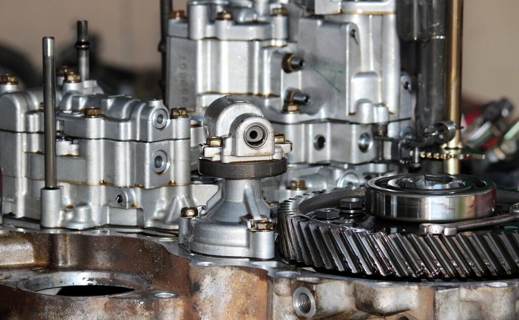 Metal gearbox components
